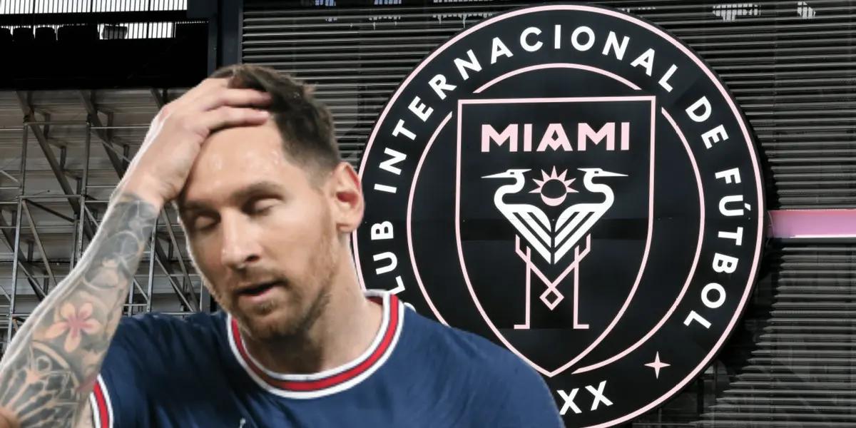 El astro argentino se mostró molesto con una solicitud de un aficionado.