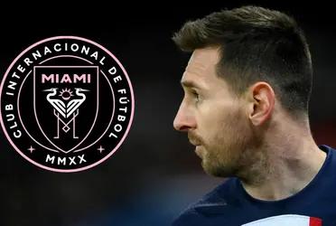 El astro argentino seguirá su carrera en el fútbol de los Estados Unidos.