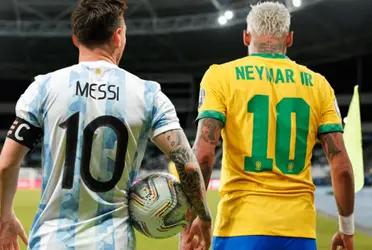 El astro argentino superó a uno de sus grandes amigos en la misma noche donde el brasileño sufrió una gravísima lesión