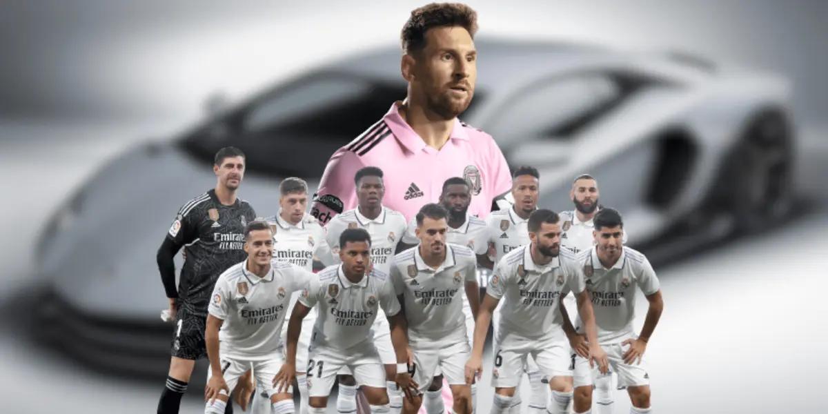 El astro argentino tuvo que optar por un auto familiar al llegar a Miami.