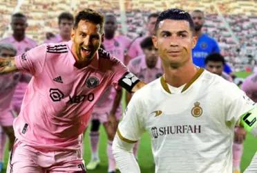 El astro argentino va en búsqueda del récord del cual es dueño el portugués.