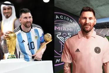 El astro argentino viene de ganar la Copa del Mundo y se refirió a su futuro.