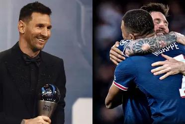 El astro argentino volvió a quedarse con el premio por segunda ocasión.