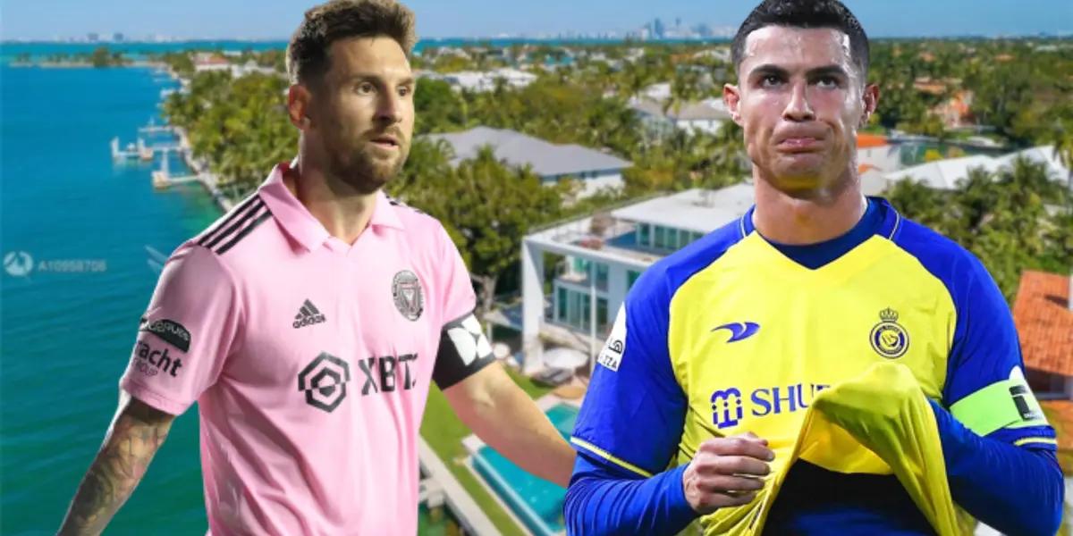 El astro argentino ya encontró su nueva mansión y no tiene nada que envidiarle a la de Cristiano.