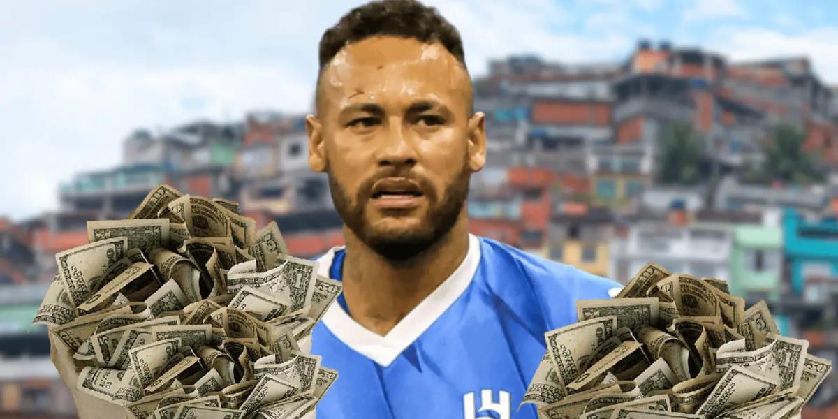 El astro brasileño es uno de los mejor pagados de todo el mundo