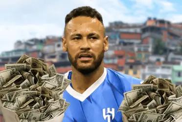 El astro brasileño es uno de los mejor pagados de todo el mundo