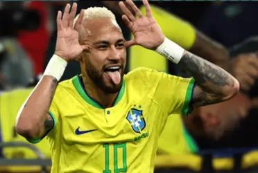 El astro brasileño estará muchos meses sin jugar, pero no deja de destacarse por su forma de ser