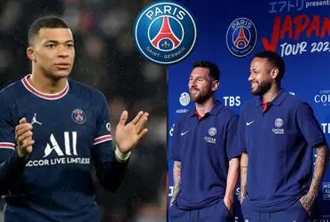 El astro francés del París Saint-Germain no la está pasando nada bien en la recta final del año.