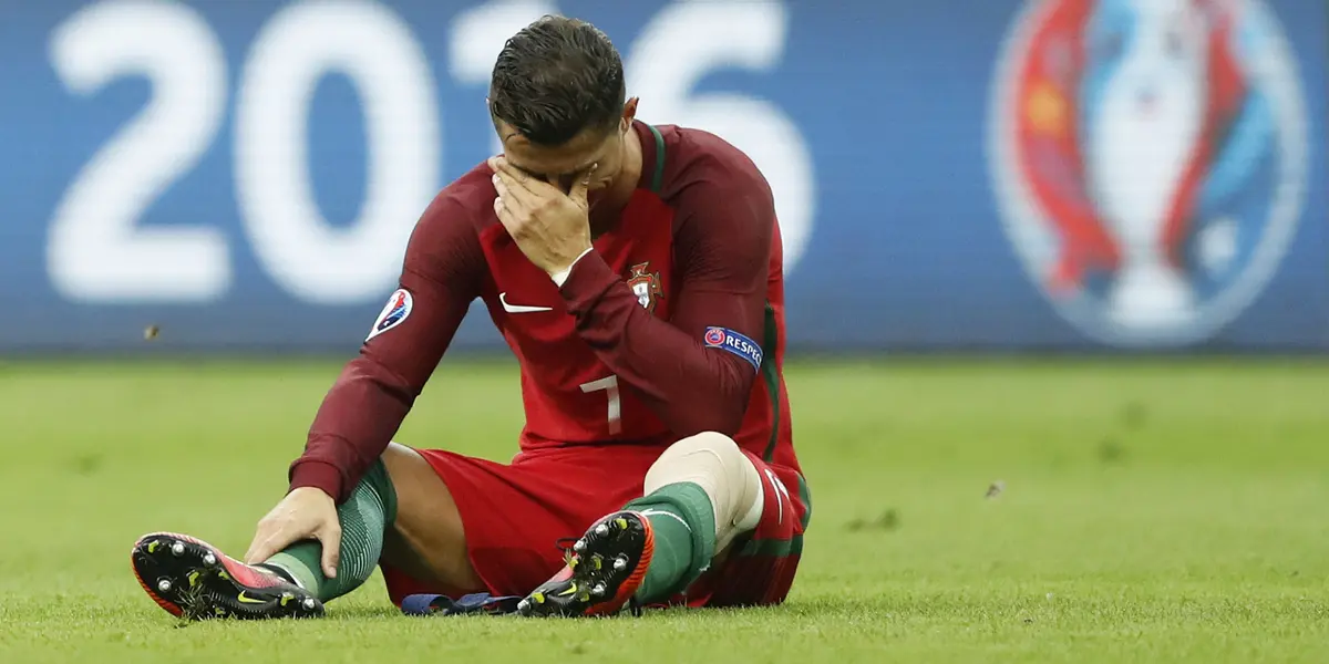 El astro portugués se quedaría fuera del Derby de Manchester debido a una molestia muscular, previo a esto Cristiano ha sufrido a lo largo de su carrera un total de 22 lesiones.