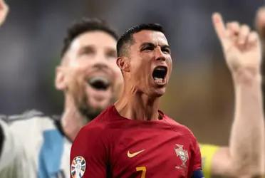 El astro portugués sorprendió a todos con una increíble petición