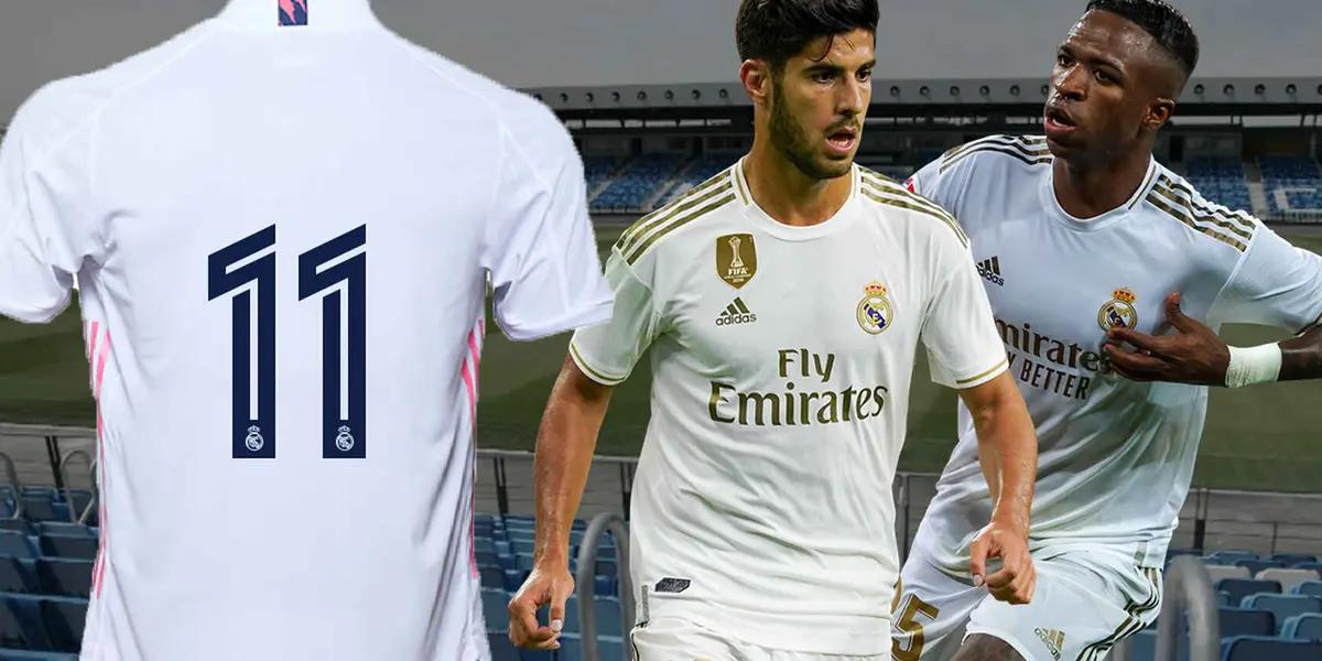 El atacante brasileño, de excepcional momento en el equipo de Carlo Ancelotti, quiere utilizar el dorsal "11", por ser muy especial en su carrera. Actualmente en poder de Marco Asencio, a final de temporada quedaría libre por la baja del mediocampista.