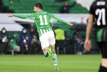 El atacante Cristian Tello, quien no renovará contrato con el Betis y podría llegar como agente libre, suena con fuerza en San Sebastián, donde preparan una suculenta oferta económica para quedarse con sus servicios.