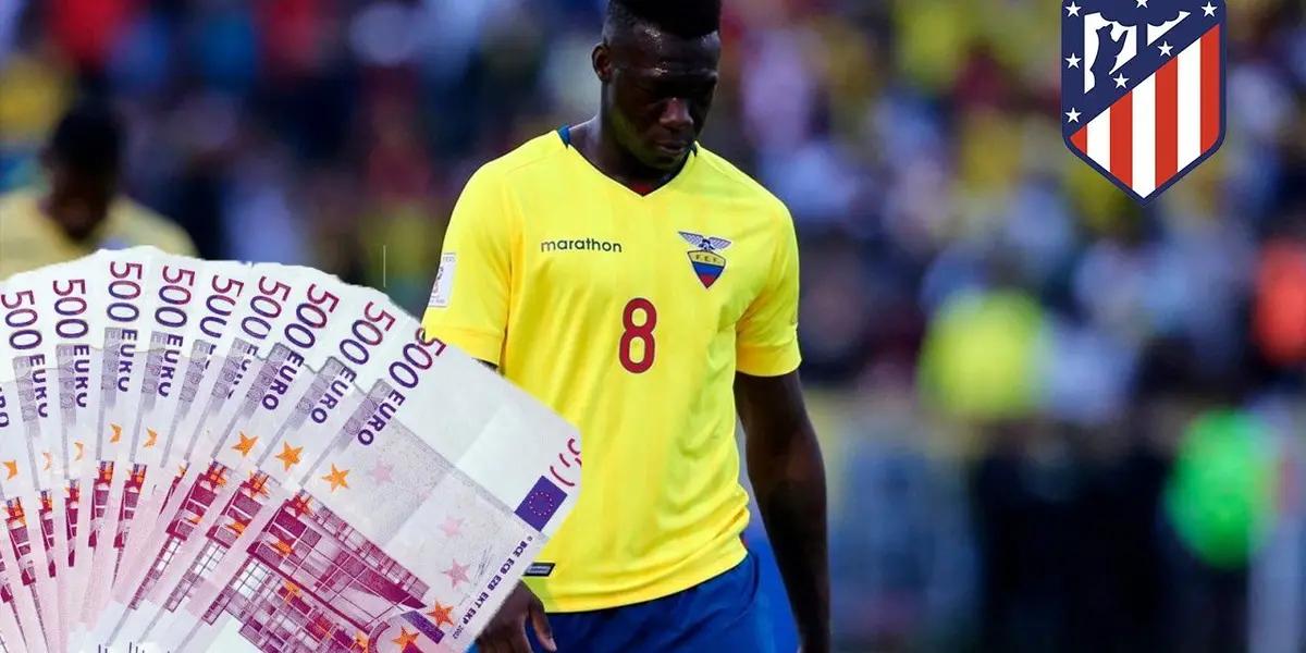 El atacante ecuatoriano de último paso por el Inter habría priorizado los millones por encima de la continuidad deportiva, de cara a la cita de Qatar.