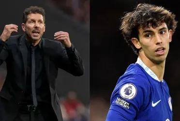 El atacante portugués está a préstamo en el Chelsea y debe definir su futuro con el Atlético.