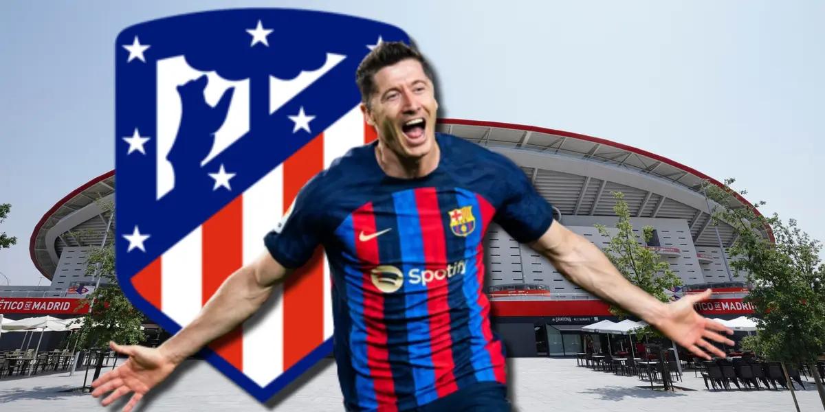 El Atleti quiere un 9, Lewandowski es el elegido y el polaco tiene su respuesta