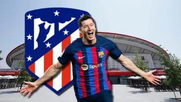 El Atleti quiere un 9, Lewandowski es el elegido y el polaco tiene su respuesta