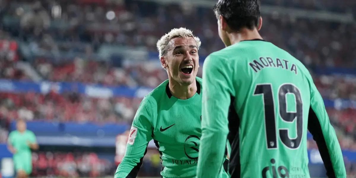 ¡El Atleti ya le gana 1 a 0 al Osasuna tras el oportunismo del francés!