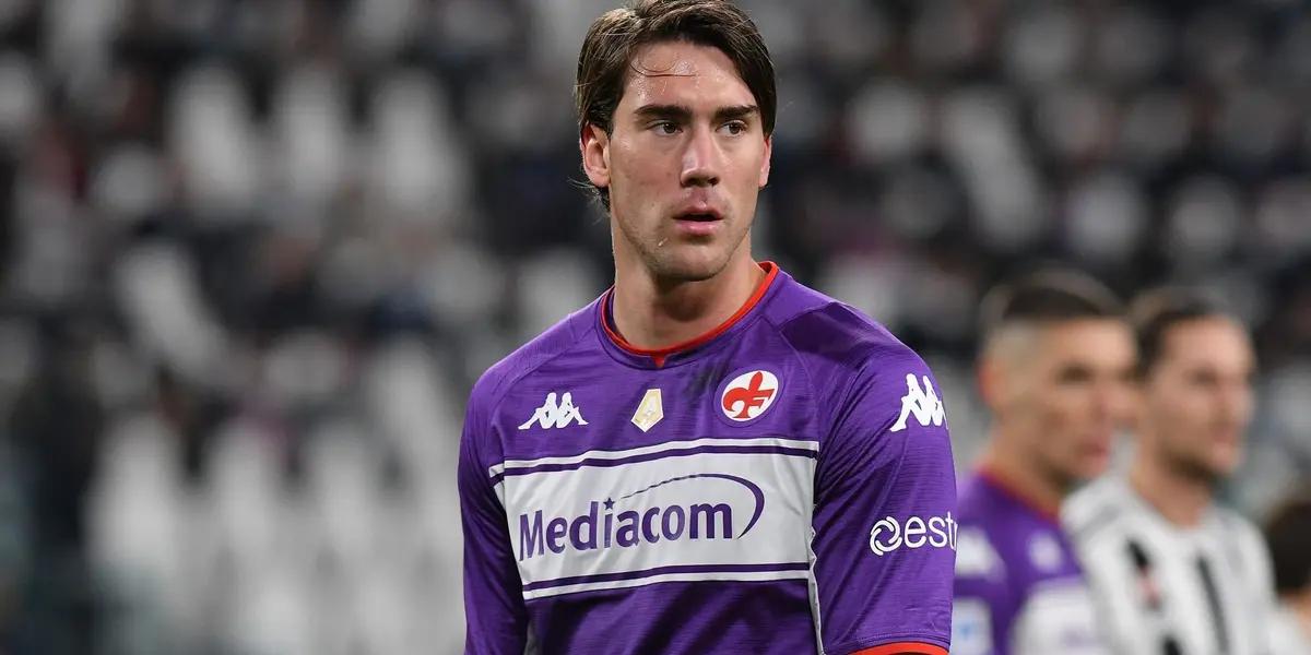 El Atlético ira nuevamente por el fichaje de Vlahovic.