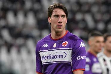 El Atlético ira nuevamente por el fichaje de Vlahovic.