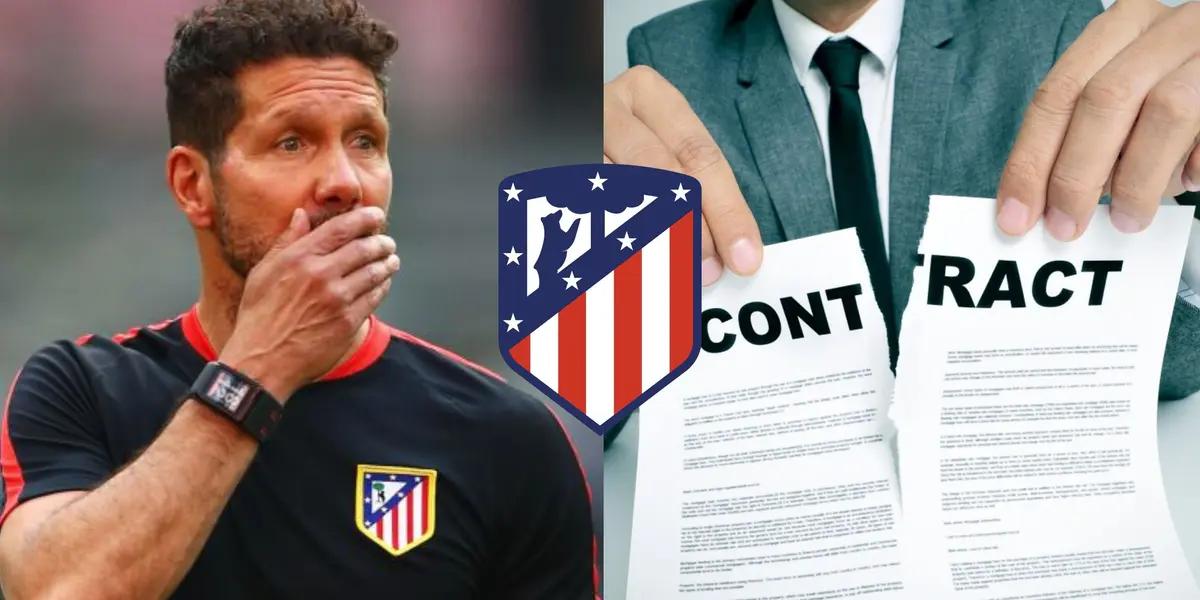 El Atlético de Madrid estuvo a punto de expulsar del club a su entrenador leyenda