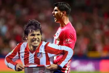 El Atlético Madrid le ganó desde temprano al Real Madrid gracias a Álvaro Morata.
