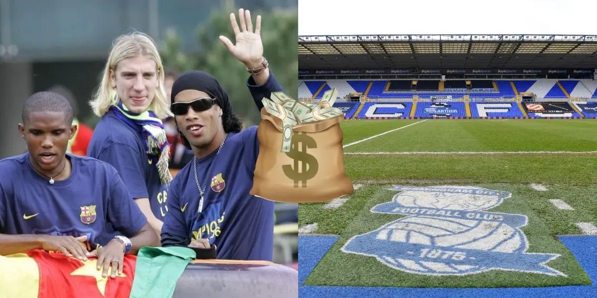 El Barça lo fichó en 2005 a cambio de 6.5 millones de euros.