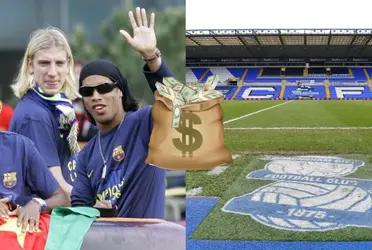 El Barça lo fichó en 2005 a cambio de 6.5 millones de euros.