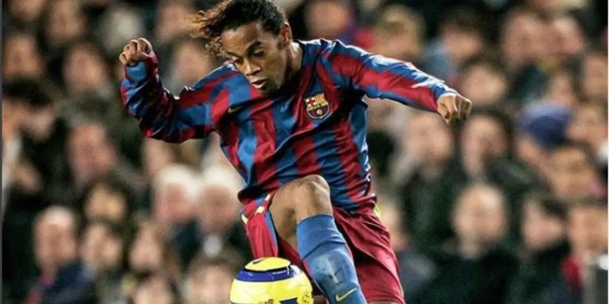 El Barça lo mandó, ahora hace jugadas a lo Ronaldinho y deslumbra en Europa