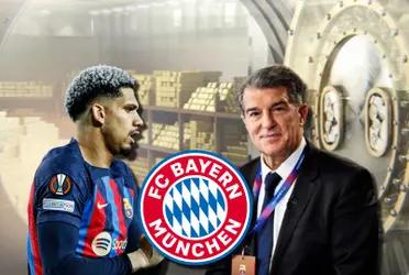 El Barça necesita dinero urgente y mira si venderán a Araújo al Bayern por 100 millones