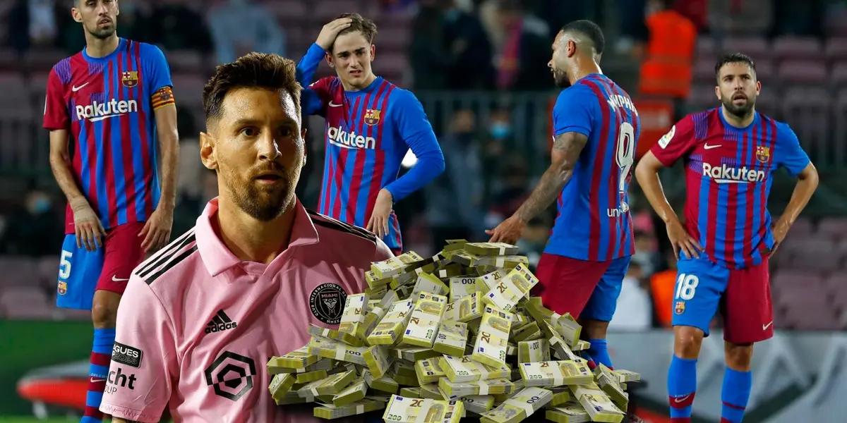 El Barça pagó 160 millones y los terminó humillando, ahora Messi lo quiere en Inter Miami