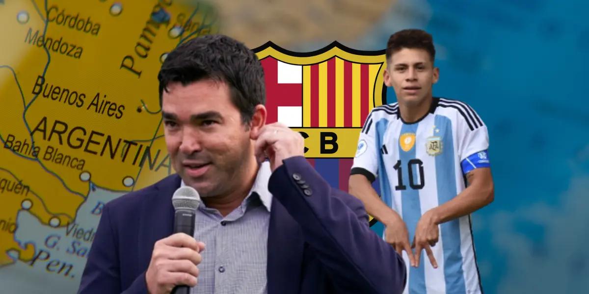 El Barça perdió a Echeverri, la joya argentina de 16 años por la que va Deco