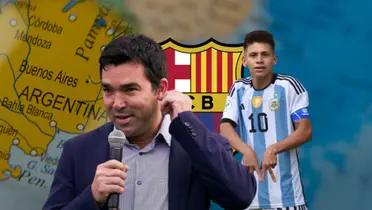 El Barça perdió a Echeverri, la joya argentina de 16 años por la que va Deco