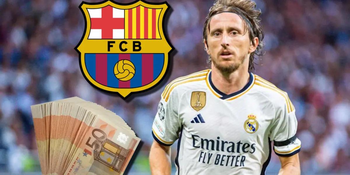 El Barça quiere robarle al Madrid el reemplazo de Luka Modric, vale 120 millones