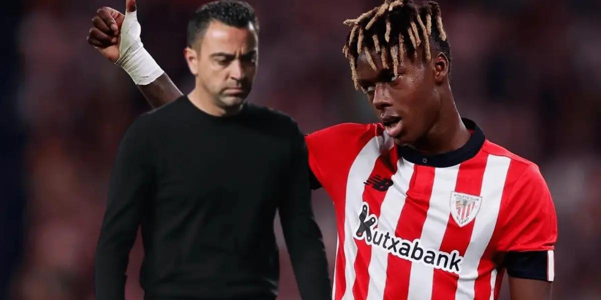 El Barça sabe que Nico Williams también es seguido por el Real Madrid y no duda en moverse rápido para tener otra opción