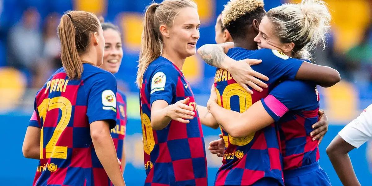 El Barcelona derrotó 4 a 0 al Betis en el Estadio de fútbol Johan Cruyff. Los goles fueron de Asisat Oshoala, a los 18´, 36´y 44´, y de Fridolina Rolfo a los 66´.