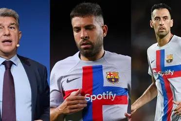 El Barcelona hablará con Jordi Alba después del mundial para ver la posibilidad de rescindir su contrato.