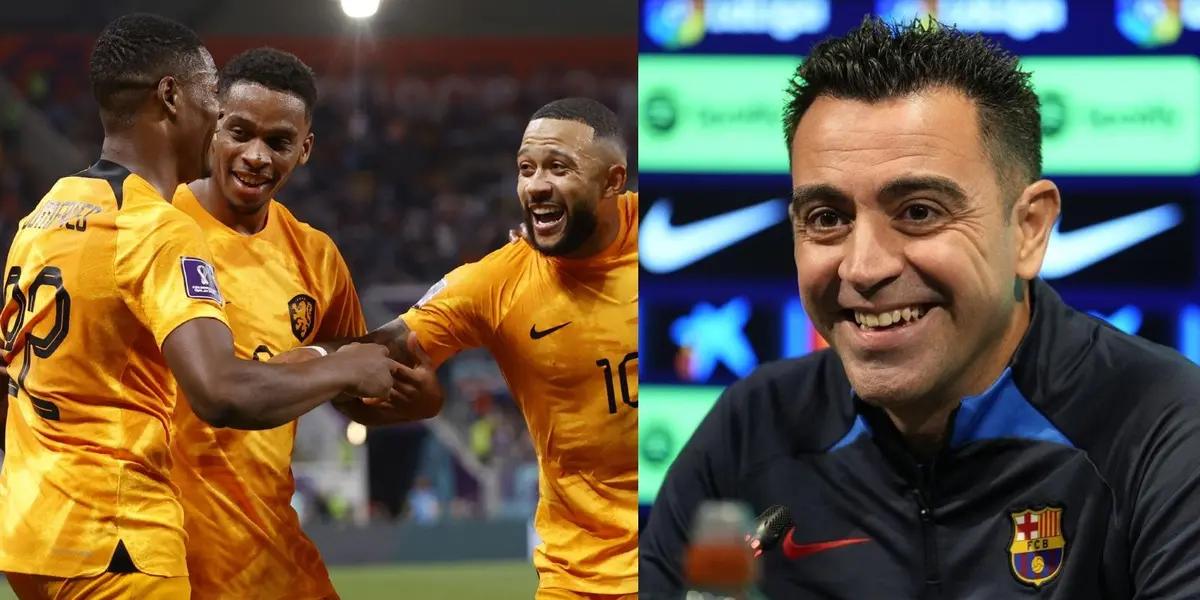 El Barcelona le puso el ojo a Denzel Dumfries y sería una prioridad para Laporta.