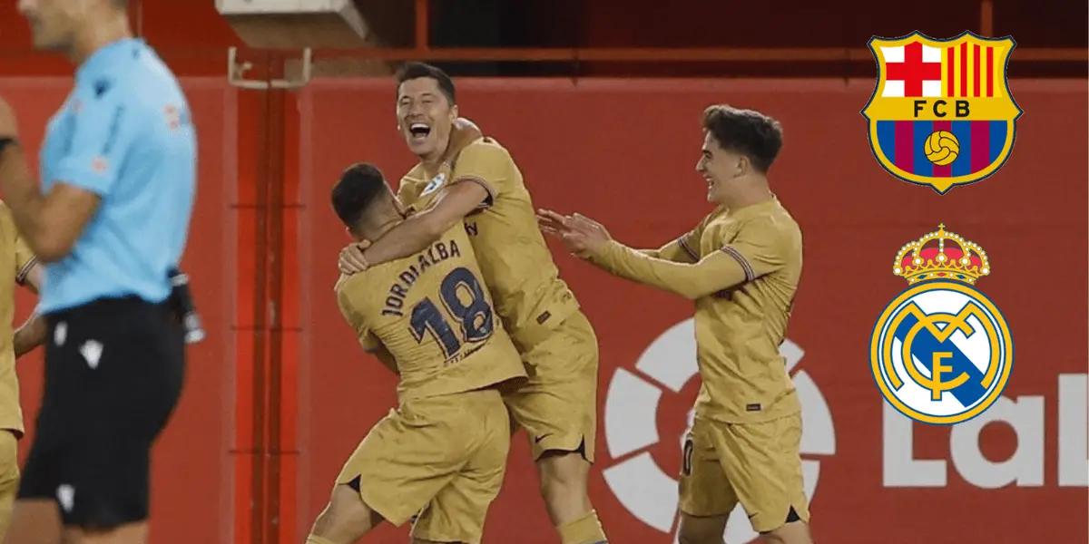 El Barcelona logró una ajustada victoria ante el Mallorca y es parcialmente el puntero de la Liga.