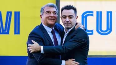 El Barcelona no juega a nada y Xavi dijo que se va, mira la reacción de Laporta