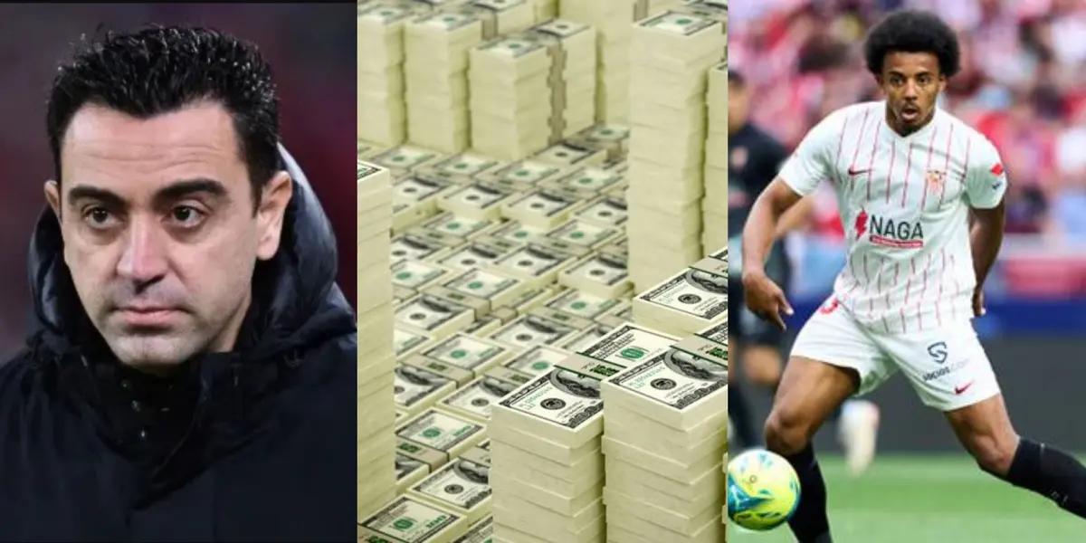 El Barcelona quiere fichar a Jules Koundé, para dejar ir a su defensor el Sevilla pretendería 75 millones de euros para rebajar esta cifra el club culé podría dar como parte de pago a Sergiño Dest.