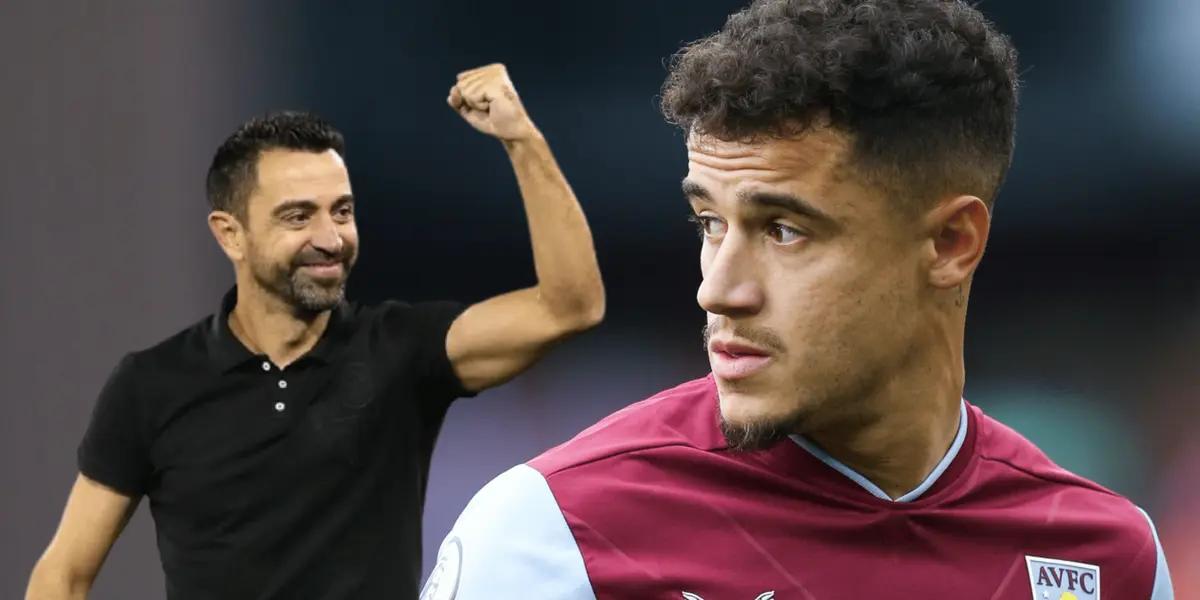 El Barcelona quiere sacar tajada del futbolista brasileño que todavía pertenece al Aston Villa.