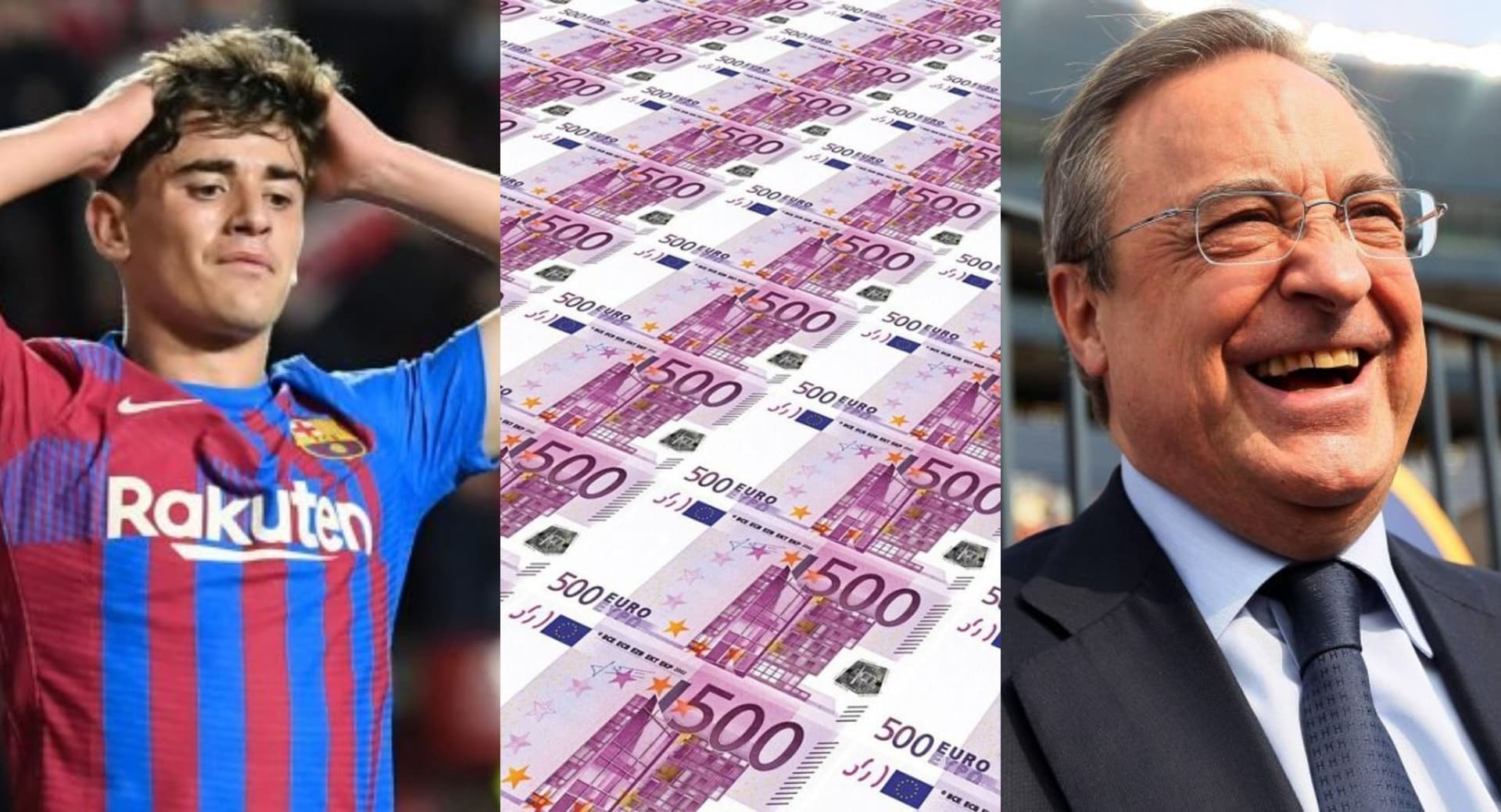 El Barcelona no tiene problemas en pagarle 20 millones de euros por temporada a Sergio Busquets pero parece que ofrecerle un sueldo oneroso a Gavi. Mientras tanto el Real Madrid espera poder fichar al centrocampista de 17 años en 2023 cuando quede en libertad de acción.