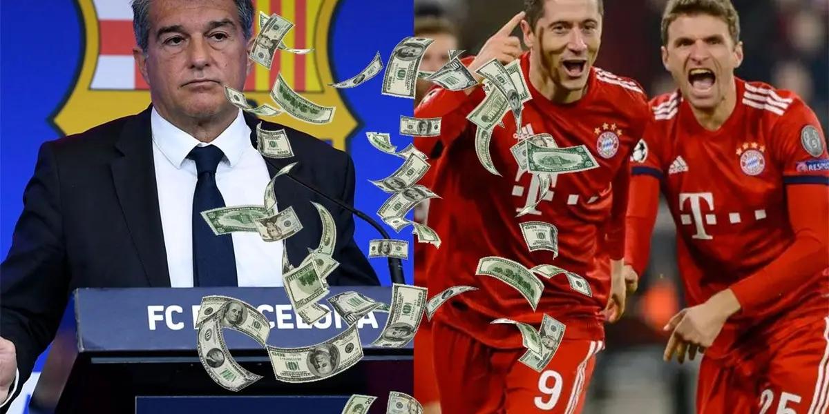 El Bayern Múnich querría vengarse del fichaje de Robert Lewandowski por el Barcelona al robarle una de sus jovenes promesas, Adam Aznou quien podría llegar a costar 50 millones de euros en el futuro.