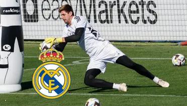 El belga demostró que es uno de los mejores porteros del mundo con esta parada