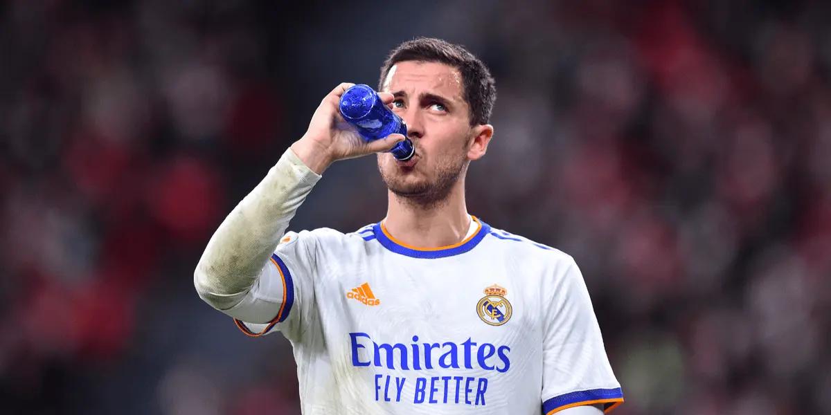 El belga la pasa mal y tiene los días contados en la escuadra de Carlo Ancelotti