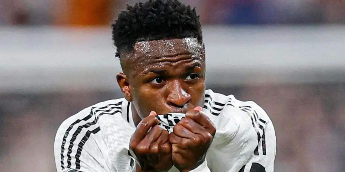 El Bernabéu se rinde a los pies de Vinícius: un gol digno de Pelé. Foto: Instagram