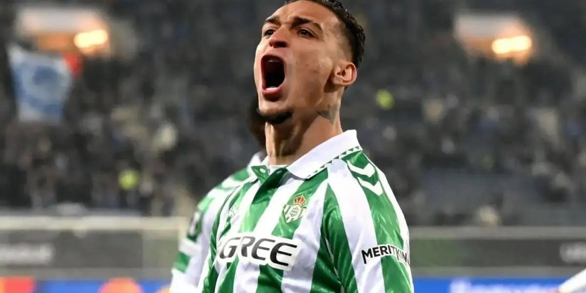 El brasileño dl Manchester United cedido en el Betis está siendo una de las sensaciones de la competición