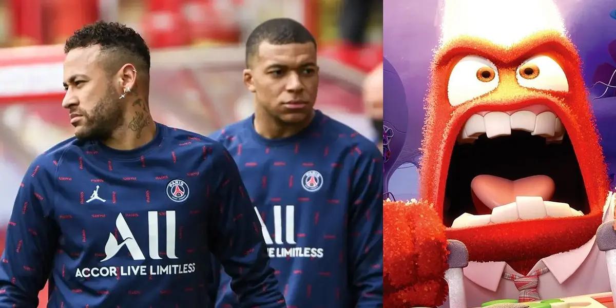 El brasileño está mostrando una tendencia, desde la vuelta a los trabajos del París Saint-Germain, que estaría desatando la furia de Mbappé.