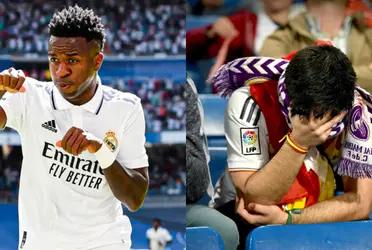 El brasileño fue cuestionado durante el partido entre los merengues y Athletic Club