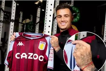 El brasileño todavía luce una pulsera roja que le regaló el astro argentino, excompañero suyo en 2019. Un detalle que tuvo Messi para animar al mediapunta mientras pasaba un mal momento en el Barça